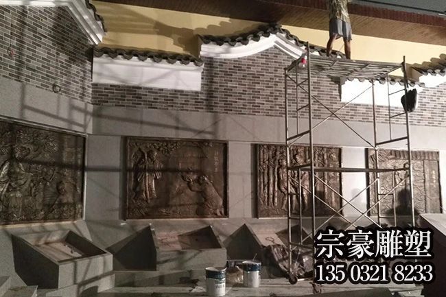 二十四孝紫銅室內(nèi)裝飾浮雕壁畫 二十四孝紫銅室內(nèi)裝飾浮雕壁畫