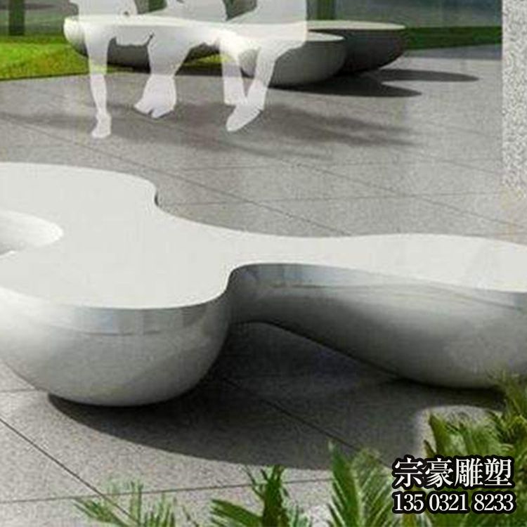 玻璃鋼異形凳子，室內(nèi)外美陳創(chuàng)意坐凳
