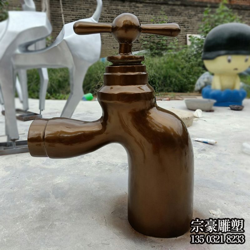 玻璃鋼仿銅懸空流水水龍頭雕塑擺件廣場(chǎng)噴泉園林噴泉水龍頭雕塑_889 玻璃鋼仿銅懸空流水水龍頭雕塑擺件廣場(chǎng)噴泉園林噴泉水龍頭雕塑_889