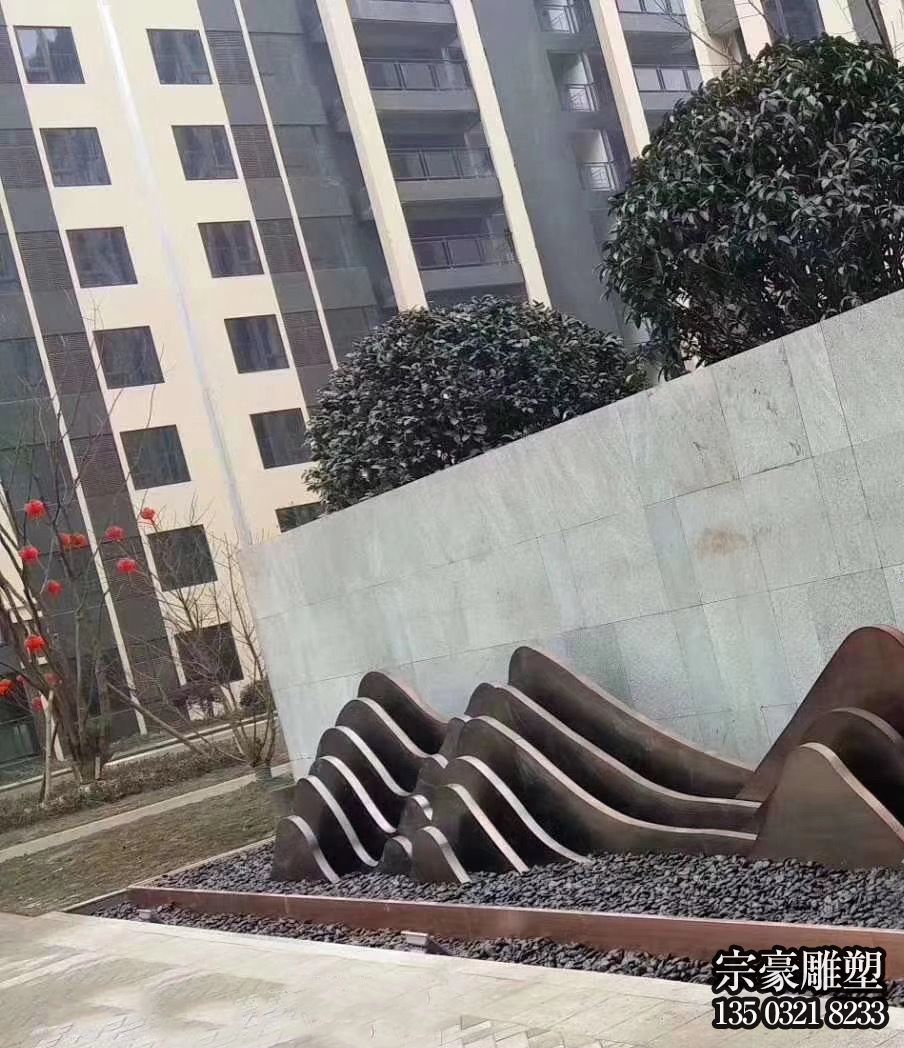 小區(qū)不銹鋼創(chuàng)意假山造型雕塑 小區(qū)不銹鋼創(chuàng)意假山造型雕塑
